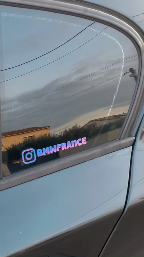 Stickers Personnalisés Réseaux Sociaux - Moto & Auto